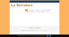 Desktop Screenshot of la-serratura.it